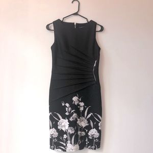 Black and white dress